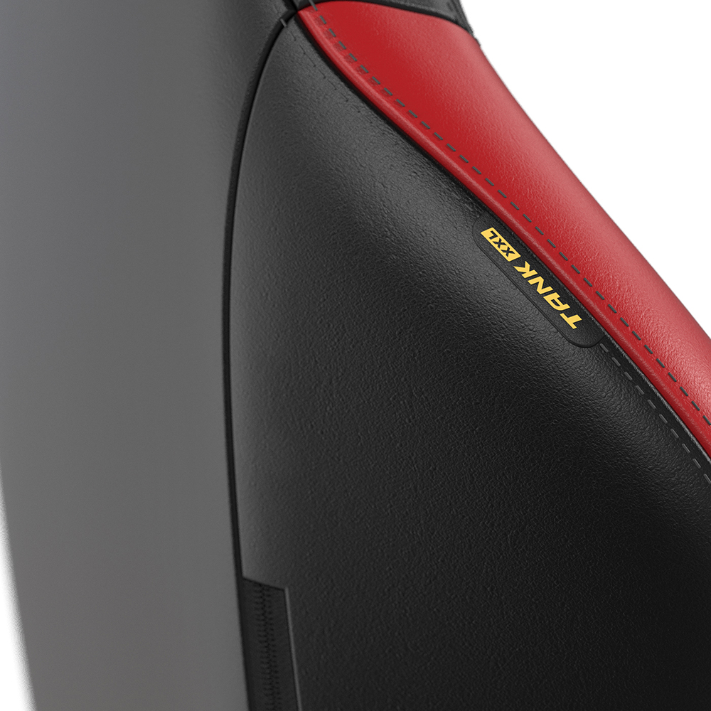 DXRACER TANK泰坦級 電競賽車椅 (黑紅色/皮面)