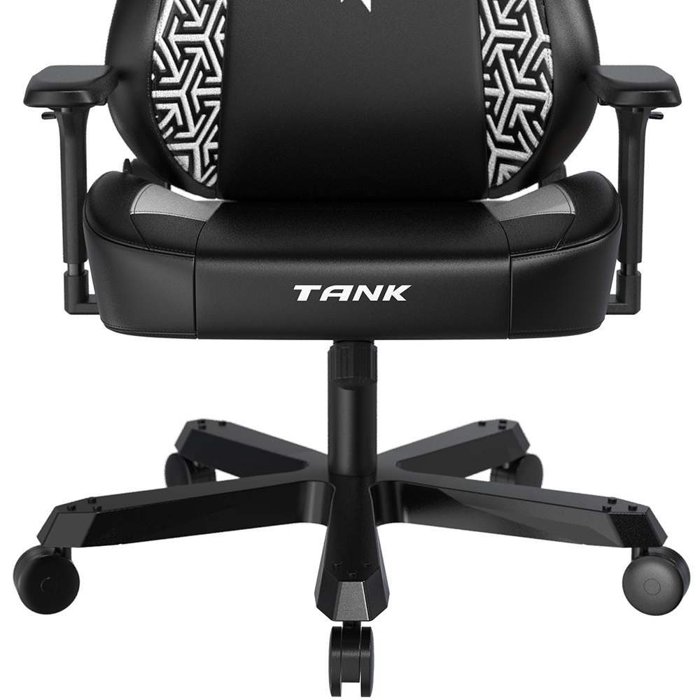 DXRACER TANK泰坦級 電競賽車椅 (黑白色/皮面)
