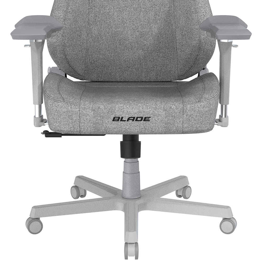DXRACER 利刃豪華款 電競賽車椅(6D扶手/布面灰色)