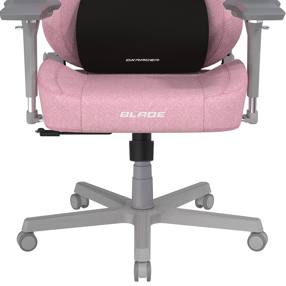 DXRACER 利刃豪華款 電競賽車椅(6D扶手/布面粉紅色)