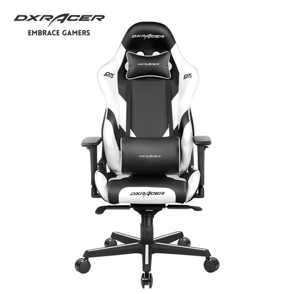 ※售完 DXRACER 極限電競款 賽車椅 GC001 塑膠(3D扶手/鋁合金腳) 白色
