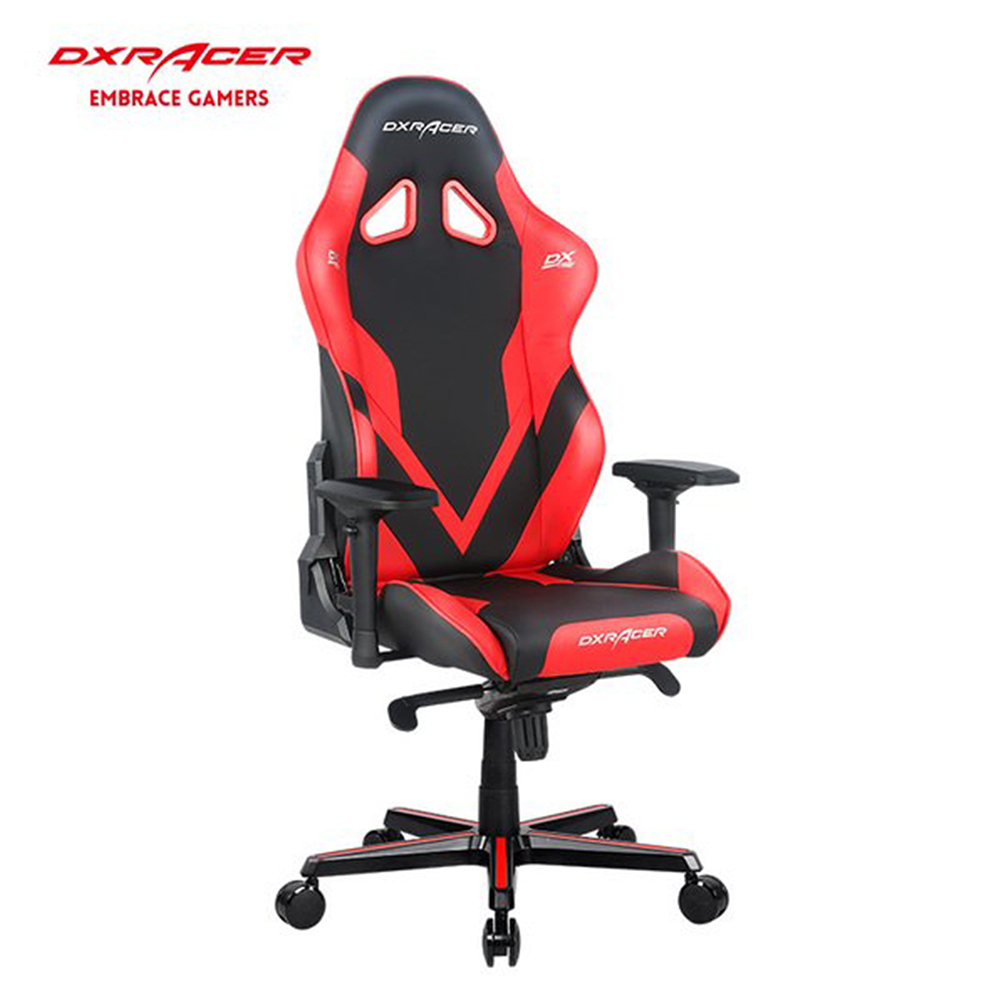 ※售完 DXRACER 極限電競款 賽車椅 GA001 (塑膠4D扶手/鋁合金腳) 紅色