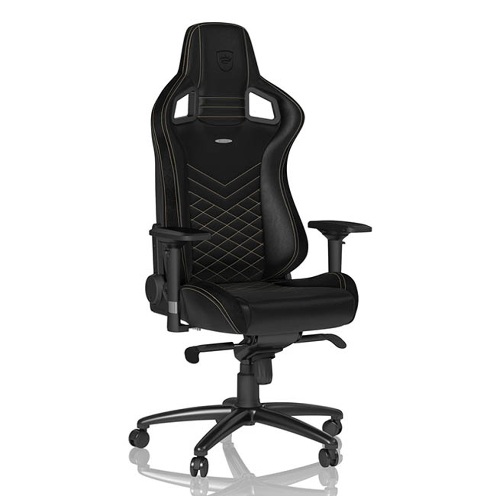 ※售完 Noblechairs 皇家 電競賽車椅(黑金) EPIC-003