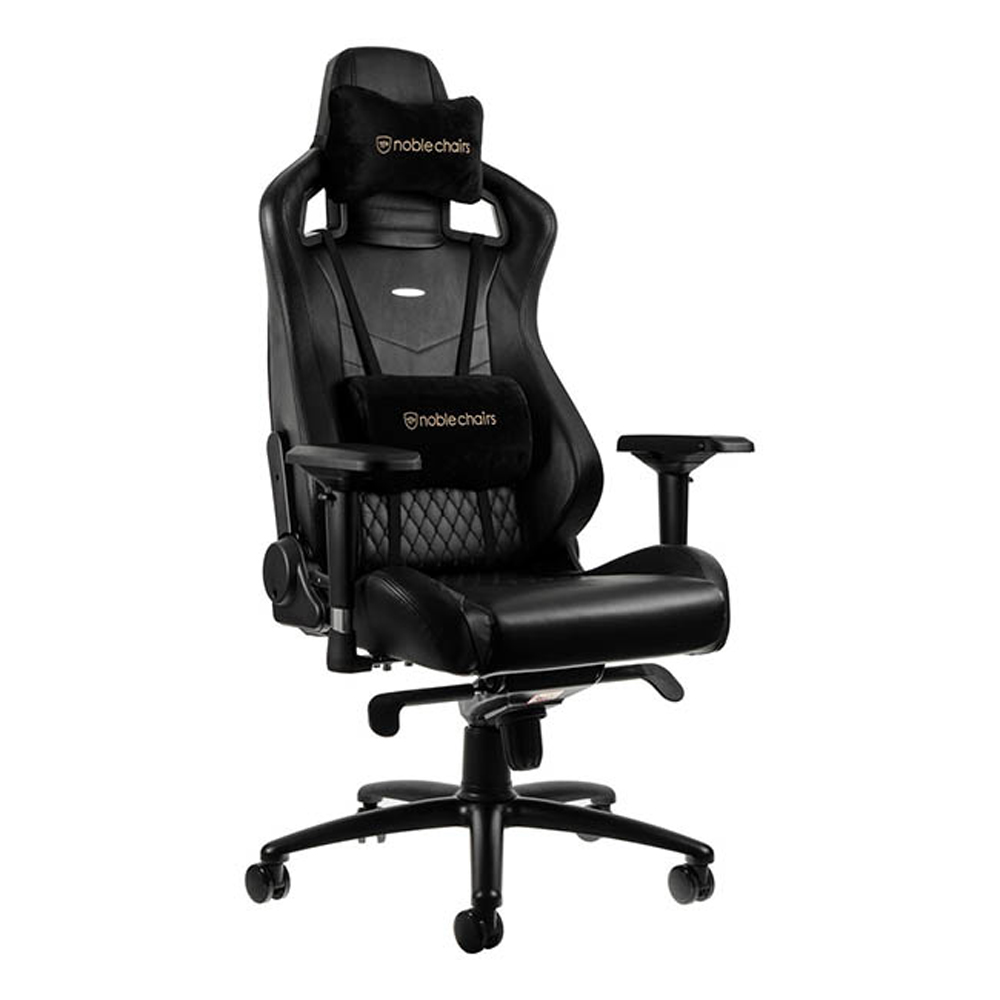※售完 Noblechairs 皇家 電競賽車椅(真牛皮-黑) EPIC-005