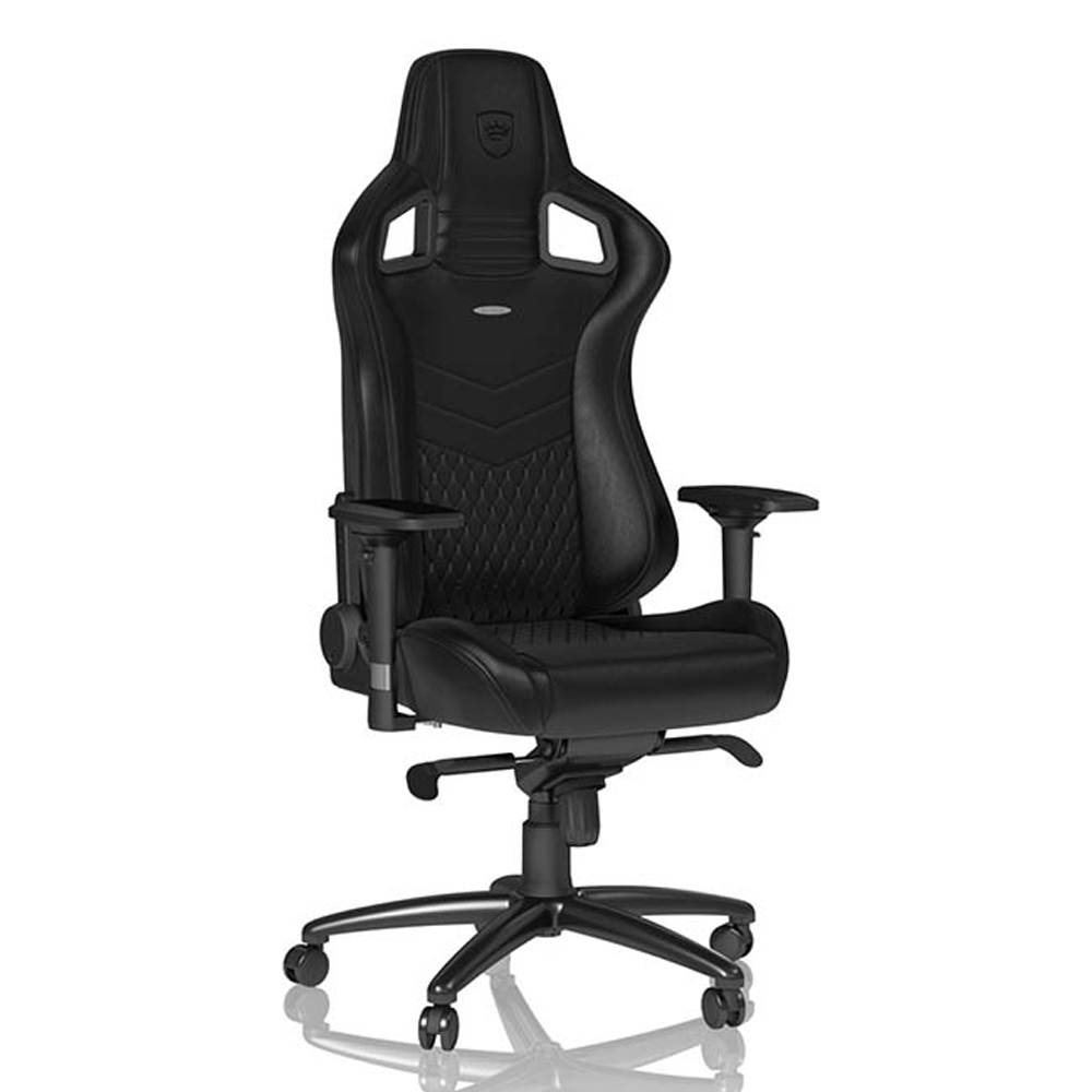 ※售完 Noblechairs 皇家 電競賽車椅(真牛皮-黑) EPIC-005