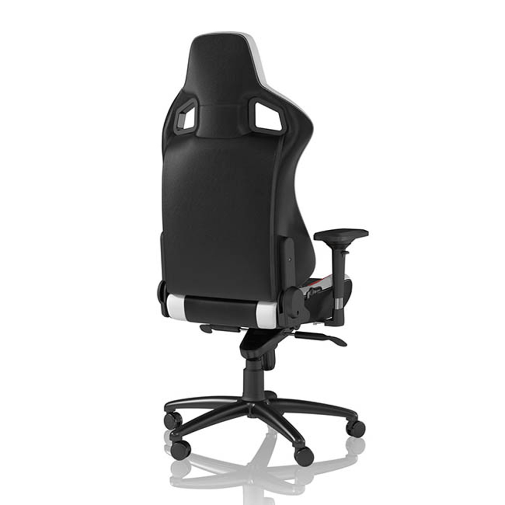 ※售完 Noblechairs 皇家 電競賽車椅(真牛皮-黑紅白) EPIC-006