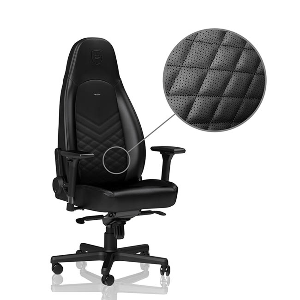 ※售完 Noblechairs 皇家 電競賽車椅(全黑) ICON-001