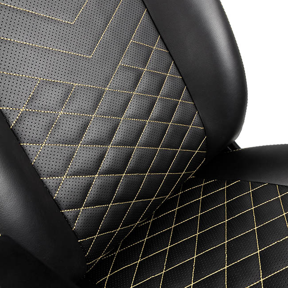 ※售完 Noblechairs 皇家 電競賽車椅(黑金) ICON-003
