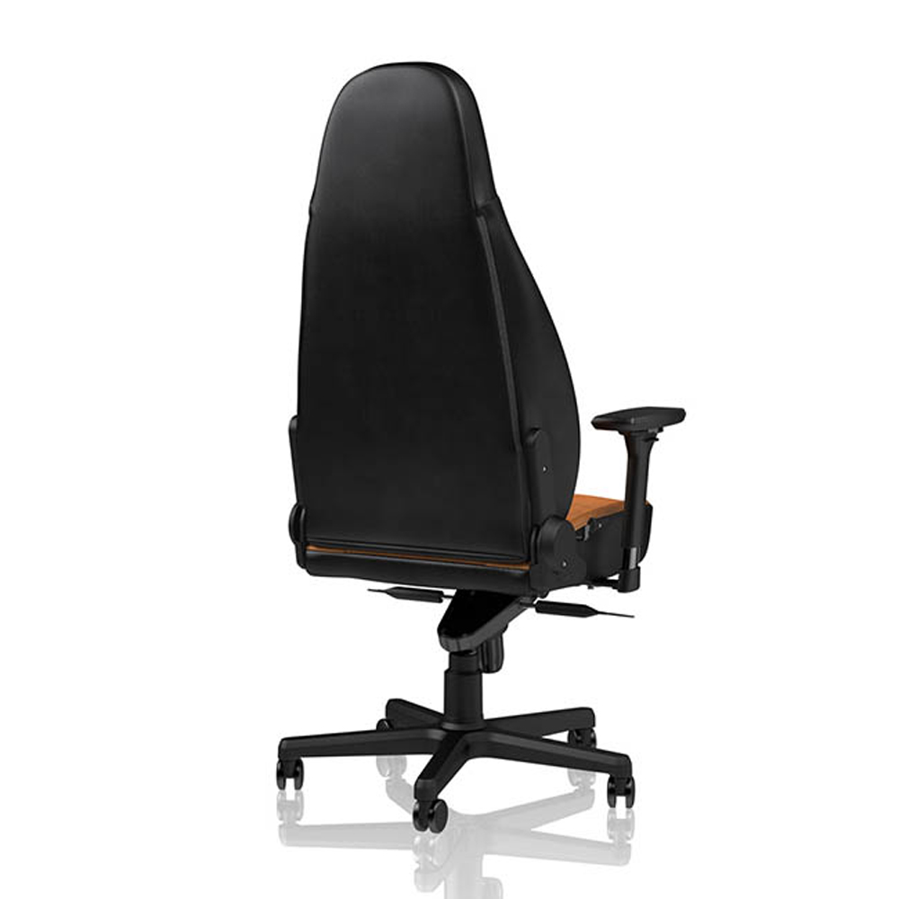 ※售完 Noblechairs 皇家 電競賽車椅(真牛皮-琥珀黃色) ICON-005