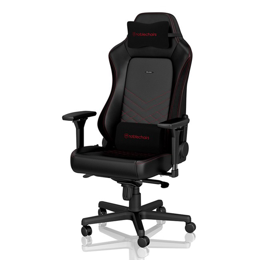 ※售完 Noblechairs 皇家 電競賽車椅 高載重150KG (PU皮-黑紅) HERO-001