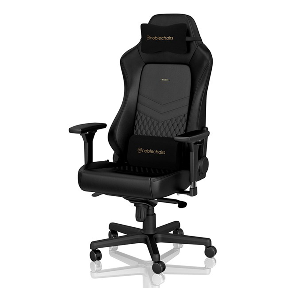 ※售完 Noblechairs 皇家 電競賽車椅 高載重150KG (真牛皮-黑紅) HERO-002