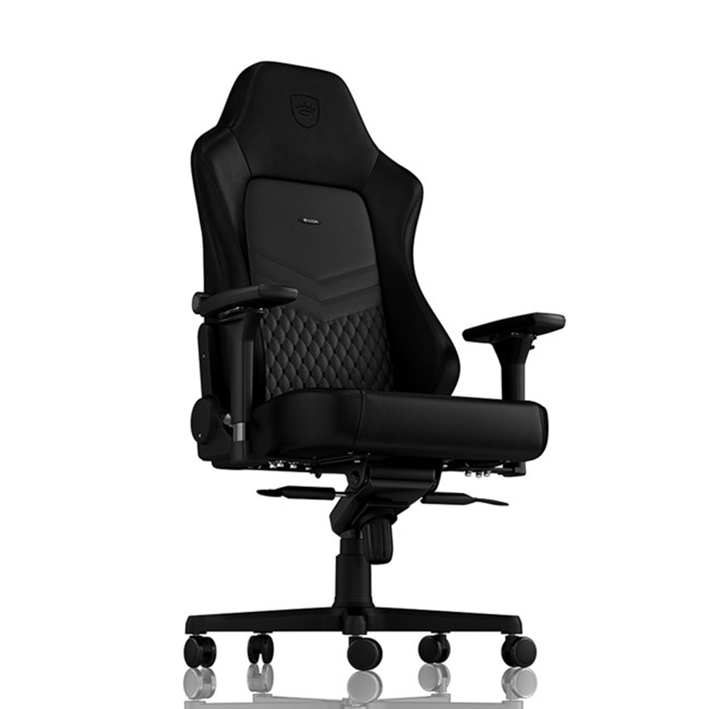 ※售完 Noblechairs 皇家 電競賽車椅 高載重150KG (真牛皮-黑紅) HERO-002