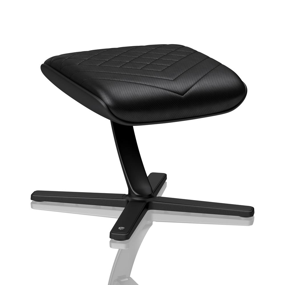 ※售完 Noblechairs 皇家 賽車椅 專用置腳蹬 FOOTREST (合成皮黑色)