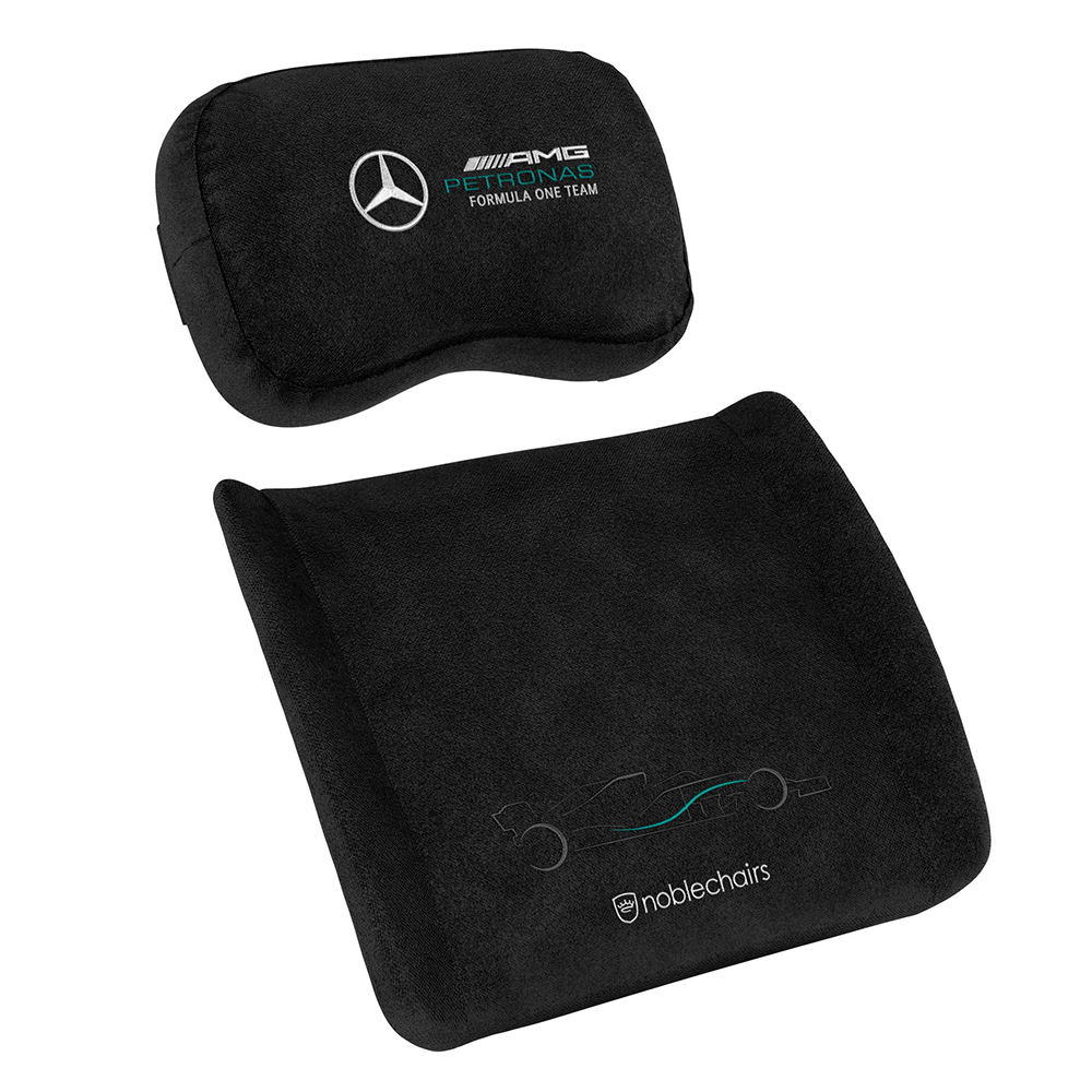※售完 Noblechairs 皇家賽車椅 專用頭枕+腰靠組 Pillow AMG (賓士聯名款)