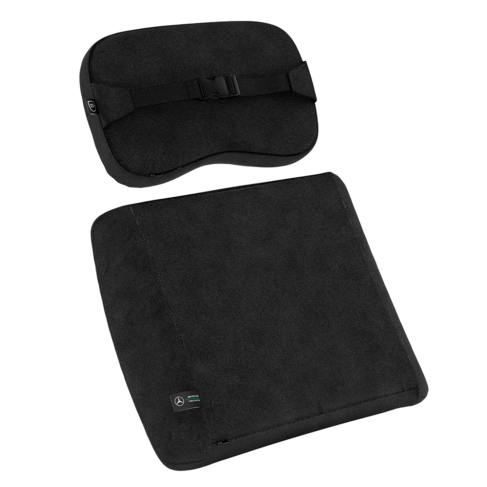 ※售完 Noblechairs 皇家賽車椅 專用頭枕+腰靠組 Pillow AMG (賓士聯名款)